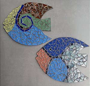 Peixinhos em mosaico