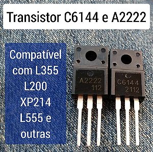 Transistor Manutenção Placa Epson L355