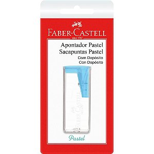 Apontador Com Deposito Tons Pastel Sortido Blister Cx.C/24 Sm/125pastelzf Faber-Castell