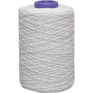 Barbante Colorido 1,8kg 6 Fios Rolo 1820m Branco Un  Barb. Piratininga