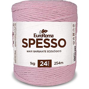 Barbante Colorido Spesso 4/24 1kg Rosa Bebe Un 1400.510 Euroroma