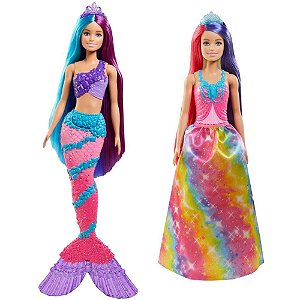 Barbie Fantasy Penteados Fantásticos (S) Un Gtf37 Mattel