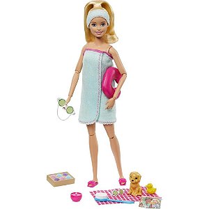 Barbie Fashion Spa Bem Estar Un Gjg55 Mattel