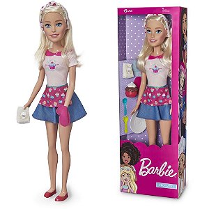 Boneca Barbie Confeiteira 66cm Un 1275 Pupee Brinquedos