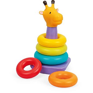 Brinquedo Educativo Girafa Colorida Un 6450 Homeplay