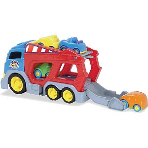 Brinquedo Para Bebê Baby Cargo Caminhão Cegonha Un 539-Bc Big Star