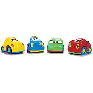 Brinquedo Para Bebê Baby Cars Sortidos Cx.C/04 513-Bc Big Star