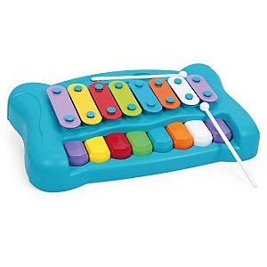 Brinquedo Para Bebê Piano Xilofone Do-Re-Mi Un 6452 Homeplay