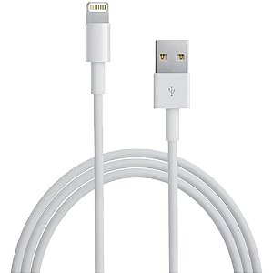 Cabo Usb Light 8p 3.0a 1,0m Branco Un Xc-Cd-78 Flex