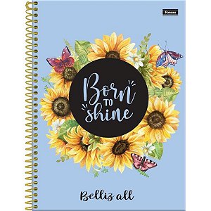 Caderno 01x1 Capa Dura Belliz All 80fls. Pct.C/04 6106 Foroni