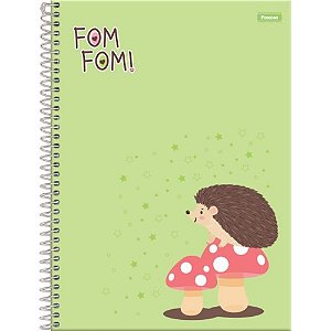 Caderno 01x1 Capa Dura Fom Fom 80fls. Pct.C/04 6530 Foroni