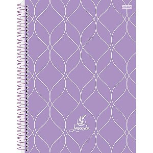 Caderno 01x1 Capa Dura Lavender 80f Pct.C/04 233299 São Domingos