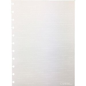 Caderno Inteligente Refil Grande Pauta Branca 90g. 50fls Un Cirg4017 Caderno Inteligente
