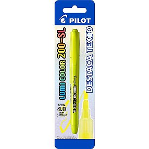 Caneta Marca Texto Lumicolor 200-Sl Amarelo Blister 1482002sm024am Pilot