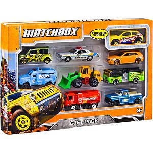 Carrinho Matchbox C/ 9 Carrinhos (S) Un X7111 Mattel