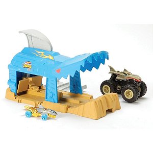 Cenário Temático (Playset) Monster Trucks Lançador Ra (S) Un Gky01 Mattel