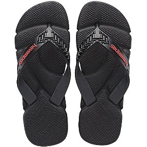 Chinelo Havaianas Masculino Power 2.0 45/6 Preto Par 0090 Havaianas