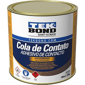 Cola De Alta Resistencia Cola De Contato 200g Un 24301000190 Tekbond