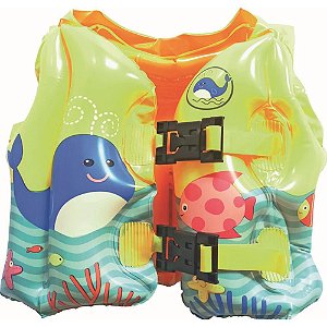 Colete Inflável Whale Swim Vest Un 19-31600 Jilong