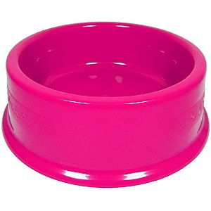 Comedouro Para Pet Rosa 350ml Un 0581 Furacão Pet