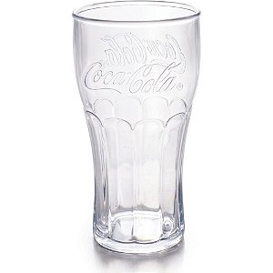 Copo Decorado Coca-Cola Cristal 530ml. Sort. Un 13219 Plasutil