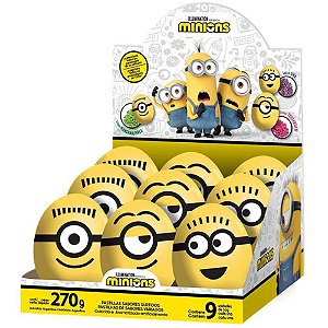 Doce Minions Ovo Pastilhas 270g Dp.C/09 2054 Bazooka Candy