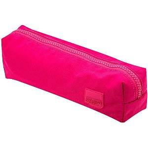 Estojo Tecido Nylon Pq 1ziper Pink Un Et0132 Brw