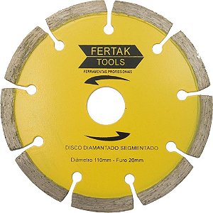 Ferramenta Diversa Disco Diam Segmentado 20x110mm Un 2801 Fertak