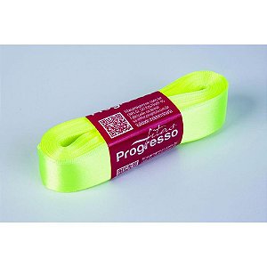 Fita De Cetim 22mm 10m. Verde Neon 280 Un Cf005-280 Fitas Progresso