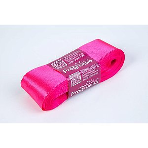 Fita De Cetim 38mm 10m. Rosa Neon 279 Un Cf009-279 Fitas Progresso