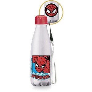 Garrafa Plástica Marvel 600ml Pet C/Alca (S) Un 470555 Plasduran