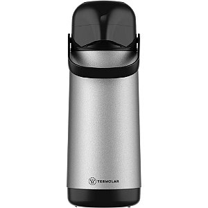 Garrafa Térmica Pressão Lumina Inox 1l Un 52998 Termolar