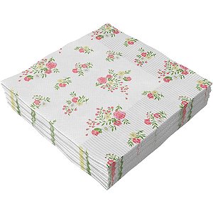 Guardanapo Para Decoupage Florzinha Encanto 33x33cm Pct.C/20 5097 Make+