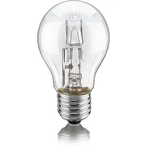 Lâmpada Halogena Eco A55 72w Transp 220v Un 48leco72t001 Elgin