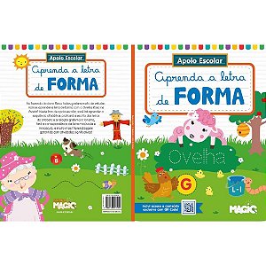 Livro Ensino Cartilha Letra De Forma 48pgs Un 93411 Ciranda