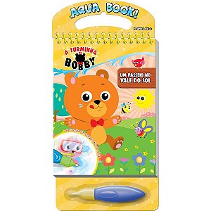 Livro Infantil Colorir Aquabook Turminha Do Bobby Un 9317 Vale Das Letras