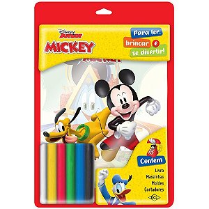 Livro Infantil Colorir Mickey Massinhas Divertidas Un D8113 Dcl