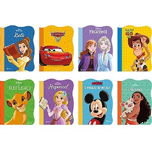 Livro Leitura Disney 16p Recortados Pct.C/08  Culturama