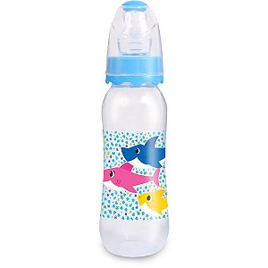 Mamadeira Baby Shark 240ml Ort2 Un 01407 Babygo