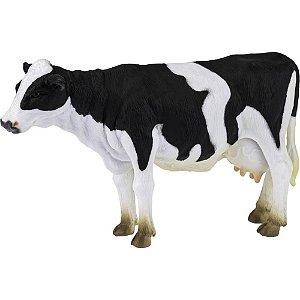 Miniatura Colecionável Vaca Preta E Branca Bl.c/01 1252 Gulliver