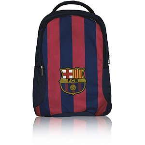 Mochila Escolar Barcelona 41cm Un 5249 Futebol E Magia