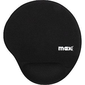 Mouse Pad Gel Preto Ergonômico Un Pt-604484 Maxprint