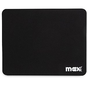 Mouse Pad Tecido Preto 22cmx18cm Un 603579 Maxprint