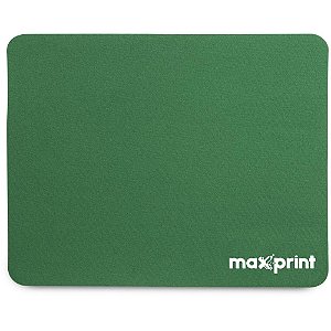 Mouse Pad Tecido Verde 18cmx22cm Un 603583 Maxprint