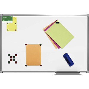 Quadro Aviso Magnético 070x050cm Alumínio Standard Un 1115 Souza