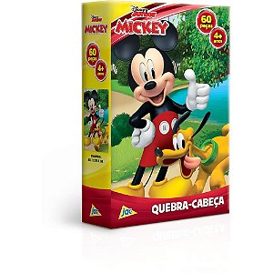 Quebra-cabeça Cartonado Mickey 60pcs Un 2814 Toyster