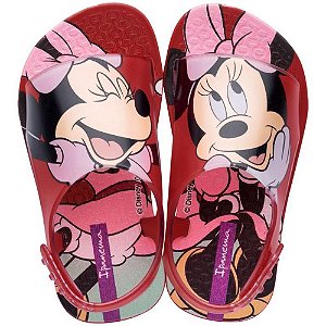 Sandália Infantil Disney Sweet Baby N.17/18 Rosa Un 2679620053-6009 Grendene