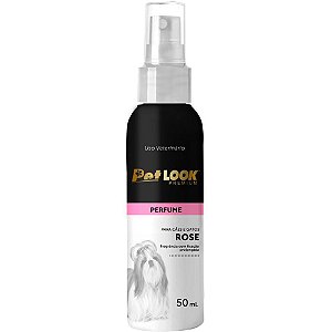 Shampoo E Cosmético Pet Perfume Rose Premium 50ml Un 90512c Petlook