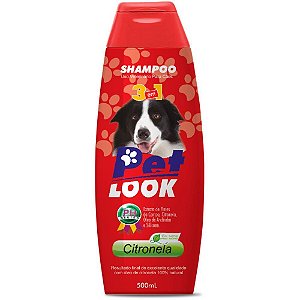 Shampoo E Cosmético Pet Shampoo Citronela 500ml Un 806 Petlook