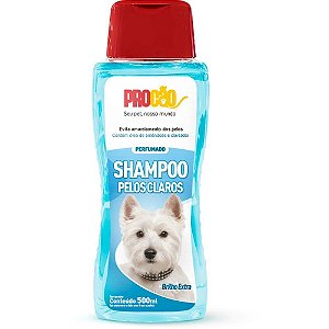 Shampoo E Cosmético Pet Shampoo Pelos Claros 500ml Un 5423 Procao